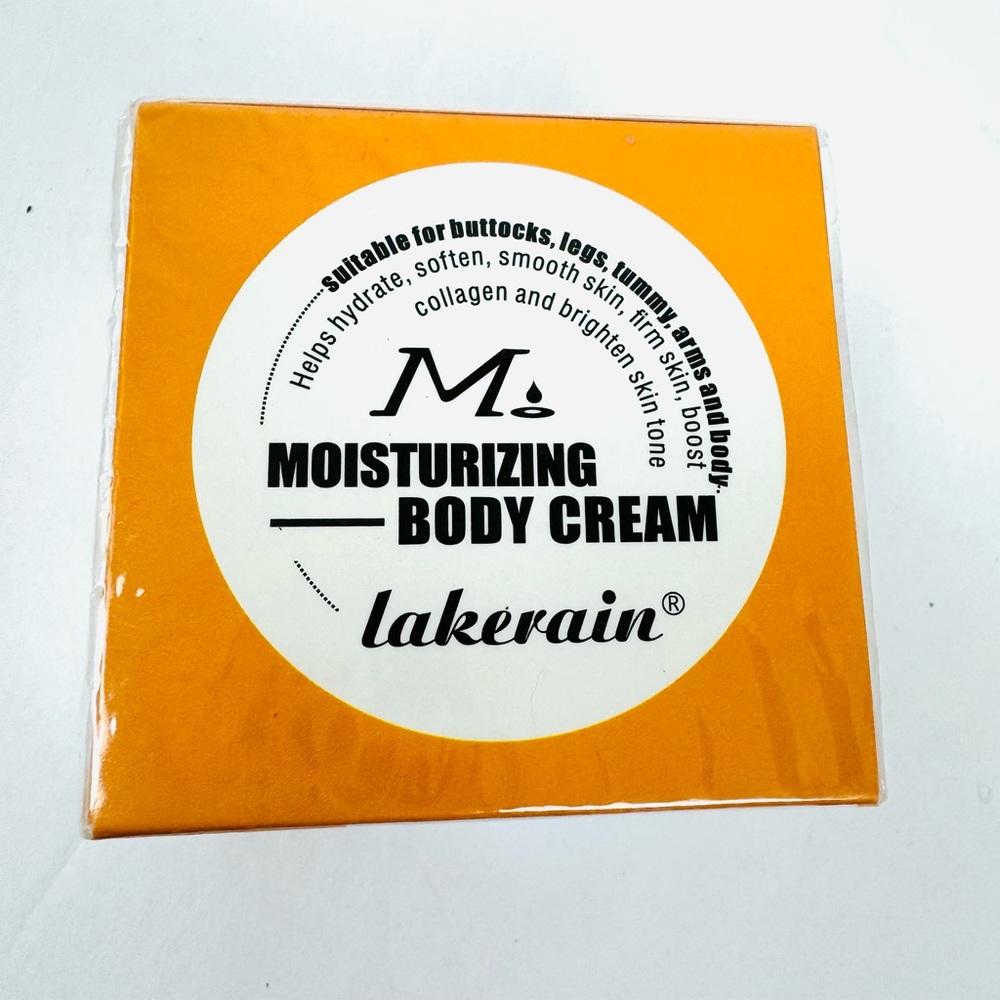 Lakerain Moisturizing Body Cream is designed to hydrate soften smooth& firm skin